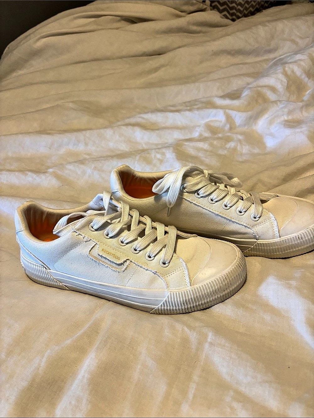Rocket Dog Cheery White Canvas Sneakers